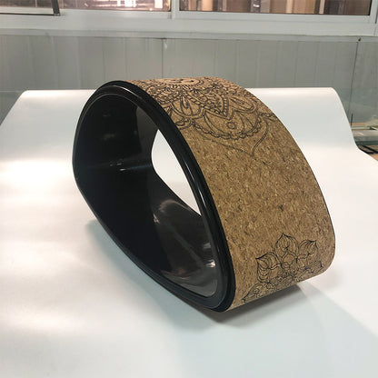Cork Yoga Wheel Half-round Backbend Artifact Yoga Ring 2589465792465