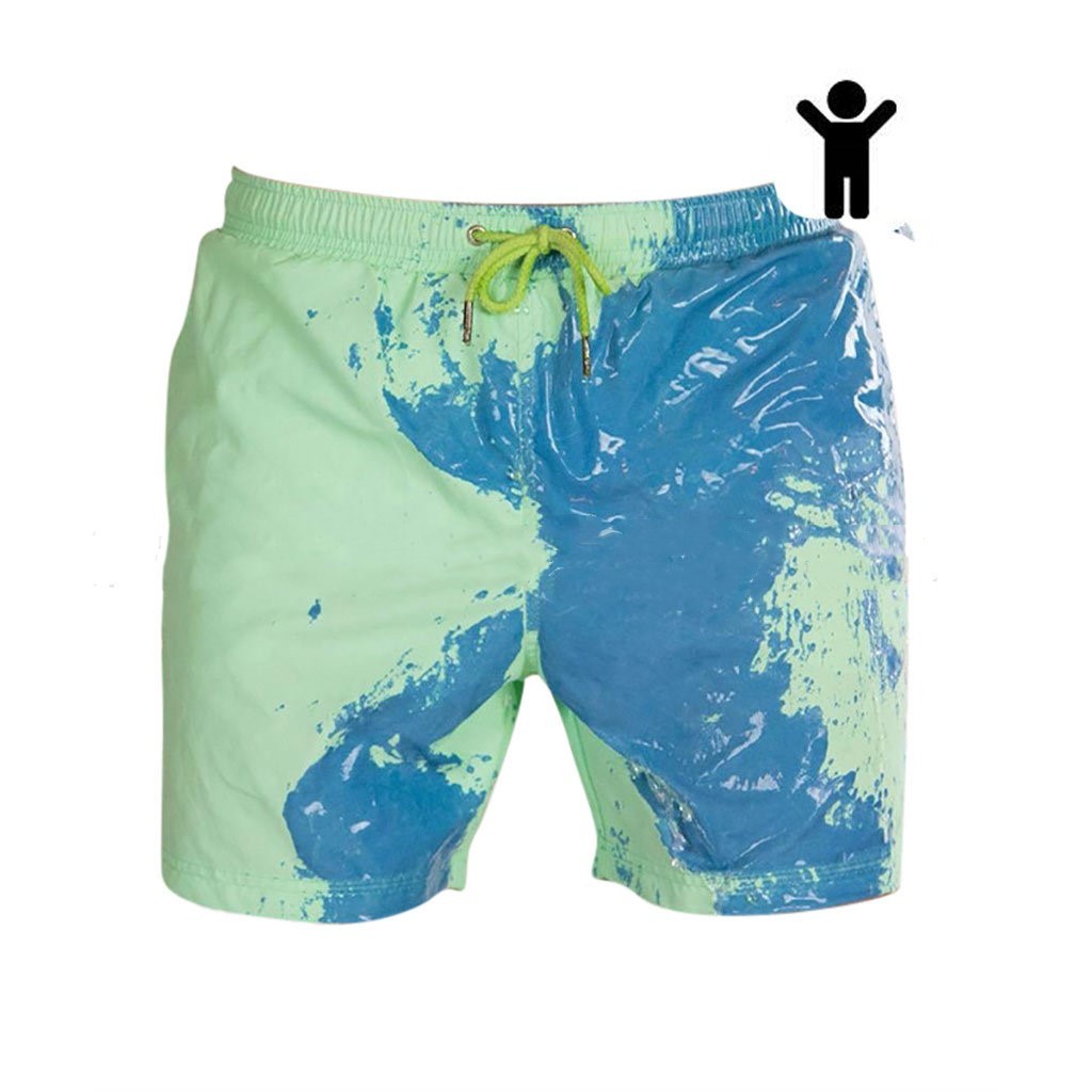 Magical Change Color Beach Shorts Summer Men Swimming Trunks Swimwear Swimsuit Quick Dry bathing shorts Beach Pant 2593990768