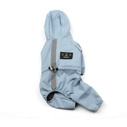 Dogs all-inclusive waterproof hooded raincoat 2595898830672
