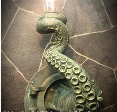Retro Octopus Electric Light Tentacle Wall Sconces Lamp for Home Decor 25a7a3a5 a22b 49aa a44c eab3d5a909a8