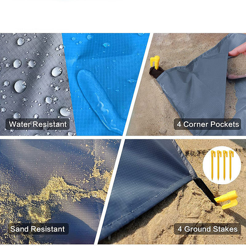 Outdoor Camping Waterproof And Moisture-proof Liner Pocket Folding Lawn Beach Mat 25aeae32 deec 4326 9c4a 5bdd467d7bf7