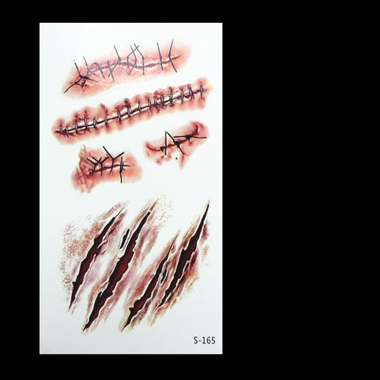 Simulation Prank Fake Wound Tattoo Sticker 25bd8a32 2a78 4ac0 9858 4c1b1e33a9c8