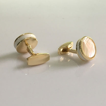 New French Style Shirt Cufflinks Dress Cufflink Shell Cuff Men's Accessories 25be9138 e793 4771 8822 9ff94c0b87a1