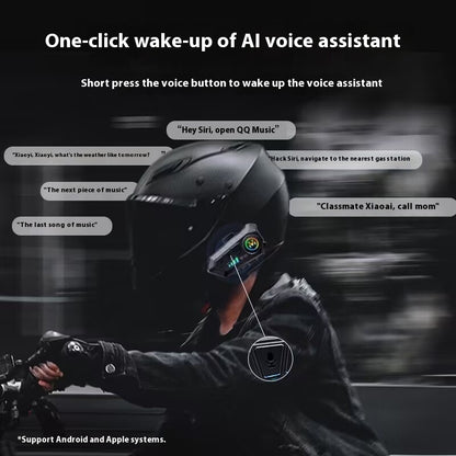Helmet Bluetooth Headset Y10 Intercom Built-in Integrated Waterproof Motorcycle Take-out Rider Full Face Helmet Half Helmet H