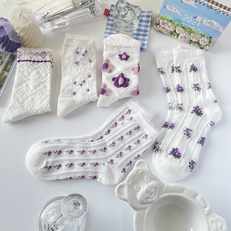 Harajuku Retro Embroidery Spring Kawaii Cute Socks 25c28d33 50fe 46a5 99f4 c5bef4c4ce89