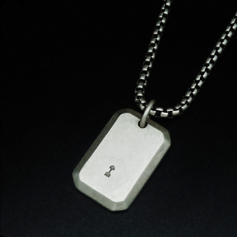 Fashion Retro Double-sided Lettering Pendant 25c8a964 41d8 46a0 adda 135e700503a6
