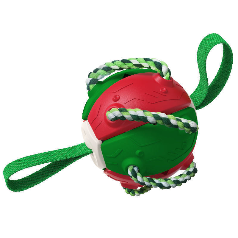 Interactive Dog Football Soccer Ball With Tabs Inflated Training Toy Outdoor Border Collie Balls Pet Products 25caac74 c0ce 4
