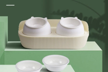 Pet Cat Bowl Ceramic Food Bowl Protect Cervical Spine Food Bowl Food Bowl 25ced47e 2e8a 43df a7a0 8022238c754b