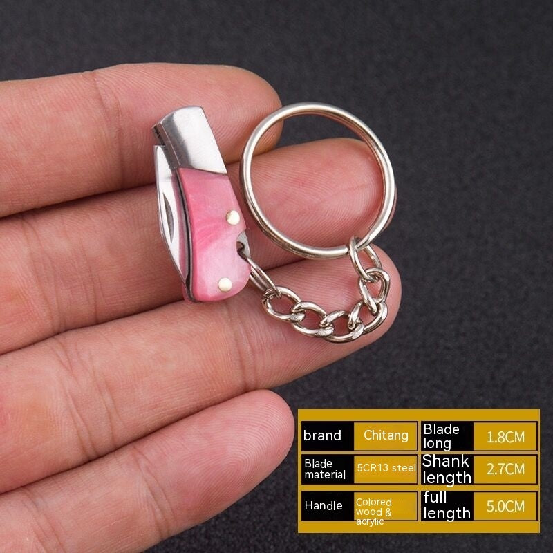 Split Express Folding Knife Pocket Keychain Knife 25cf2585 8ec4 4735 bb61 6abc7060e65c