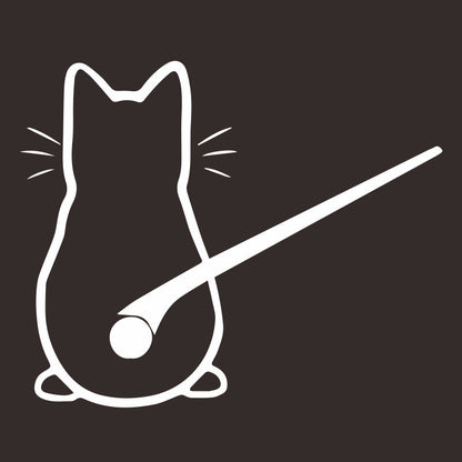 Cartoon Cute Wiper Back Shadow Cat Rear Gear Glass Paster Wiper Stickers Reflective Sticker Bumper Stickers Automobile Sticke
