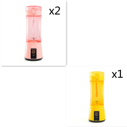 Portable Electric Fruit Juicer Wireless USB Rechargeable Mini Mixer Multifunction Summer Smoothie Blender Machine Kitchen Sup