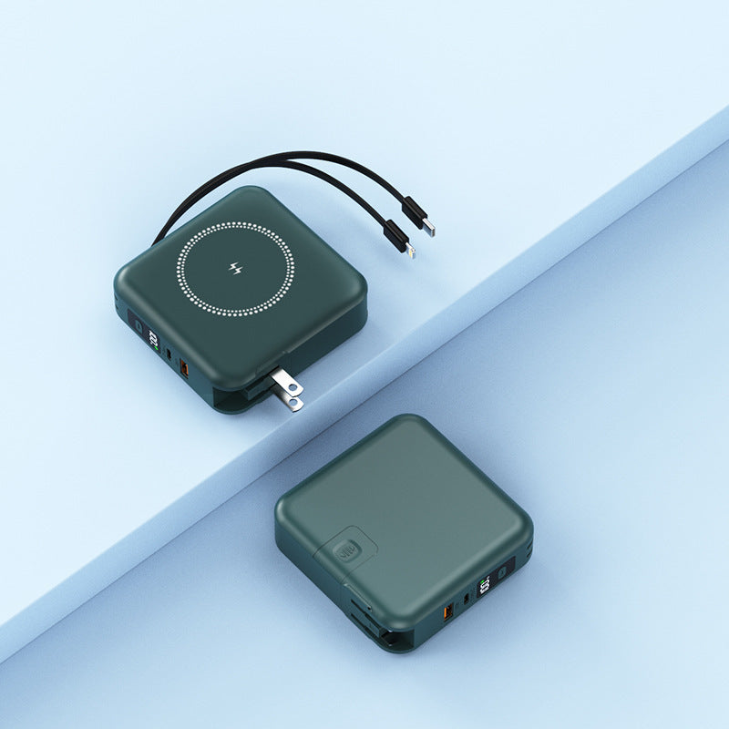 Magnetic Wireless Power Bank Five-in-one - 图片 8