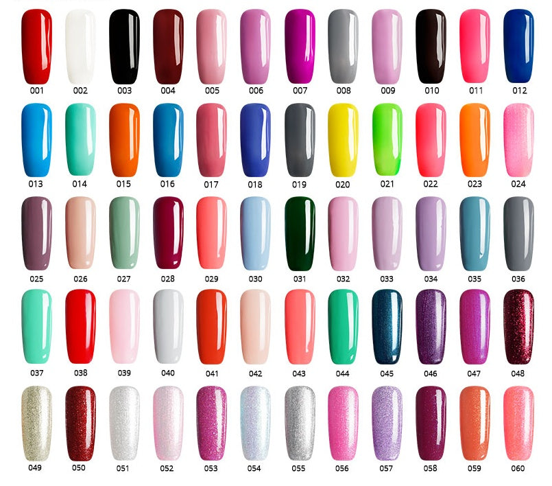 3 In 1 Gel Nail Varnish Pen Glitter One Step Nail Art Gel Polish Hybrid - HD Wireless Product #2