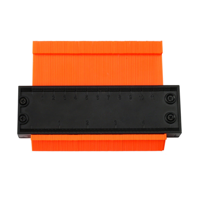 5 10 Inch Contour Gauge Template Plastic Measuring Contour Gauge Duplicator Tiles Edge Shaping Measure Ruler Measuring Tool - 图片 7