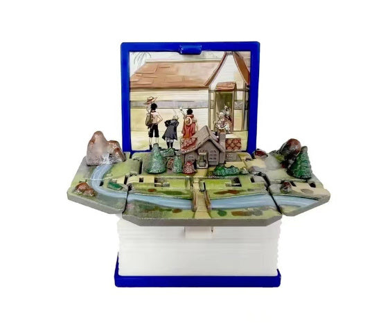 3D Dinosaur Pop-up Book Keychain Children Creative Decompression Toy - HD Wireless Product #10