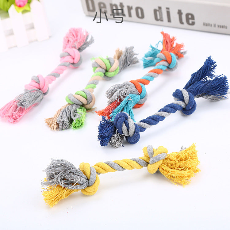 Dog toy bite-resistant puppy toy cotton rope 2608231680648