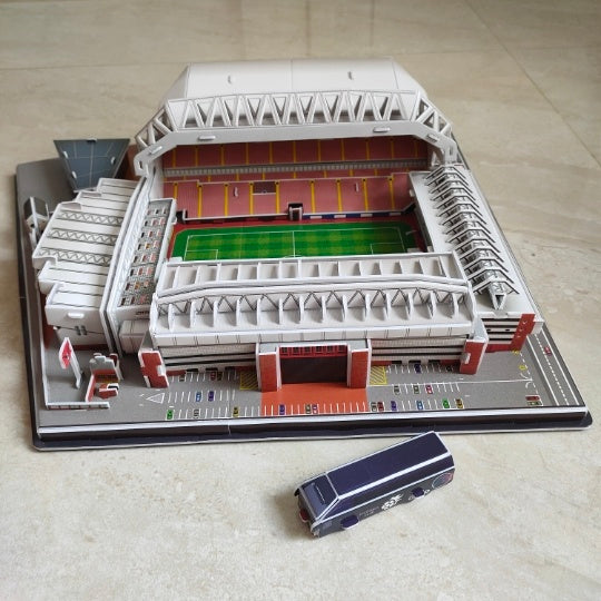 Classic Jigsaw DIY 3D Puzzle World Football Stadium European Soccer Playground Assembled Building Model Puzzle Toys For Child