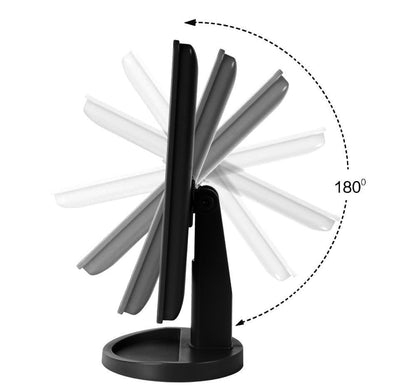 Makeup mirror with lamp desktop mirror 2615950389136