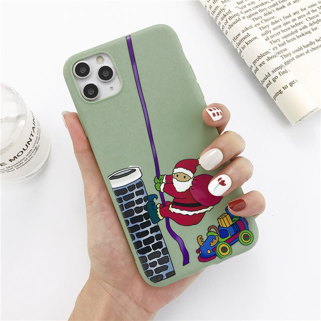 Christmas snowman elk phone case 261759365529