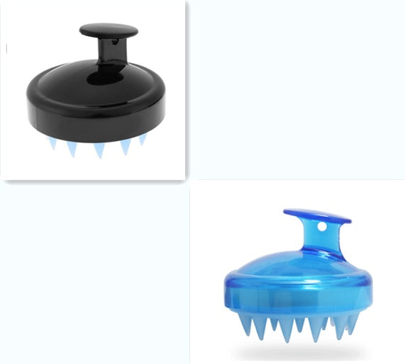 Silicone Shampoo Brush Massage Scalp Hair Brush 261782797596