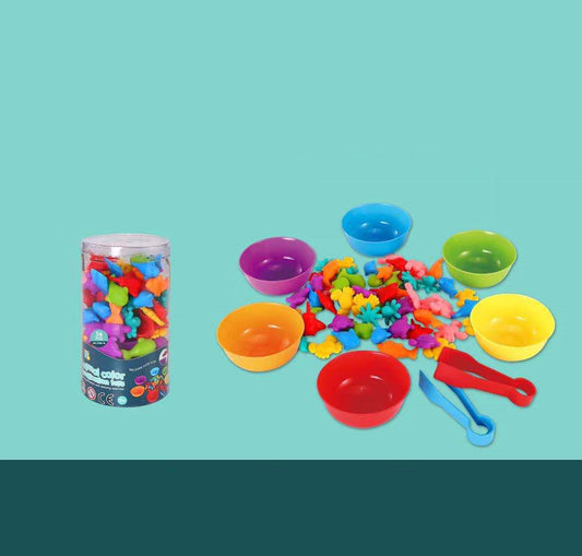 Baby Children's Rainbow Counting Early Education Cognitive Toys Math Toddler Game Set 26213faa deac 4b41 929d ced3ed64d8b0