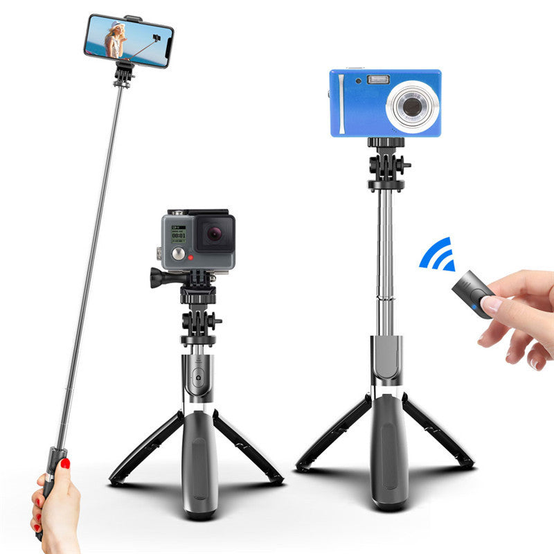 Compatible with Apple, Bluetooth selfie stick mini remote control high-end tripod - 图片 6