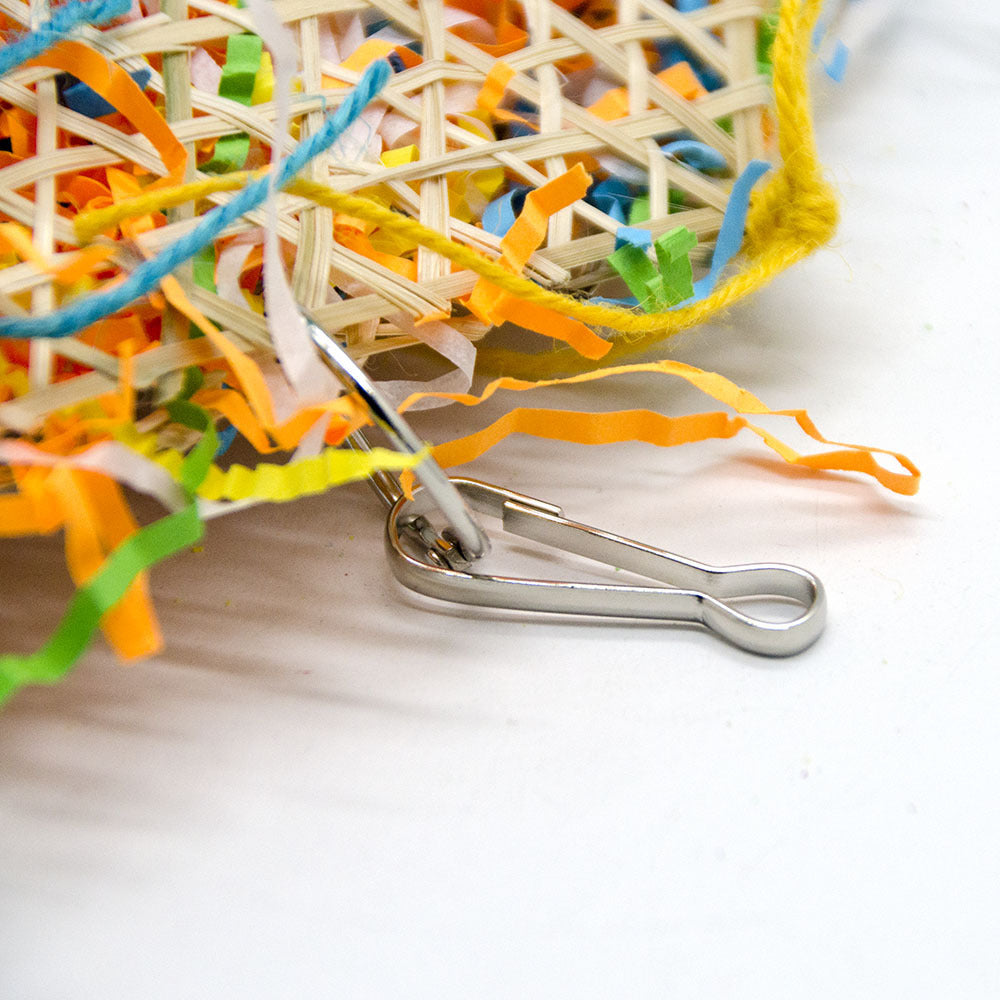 Bird brushed straw toy 2626719974235