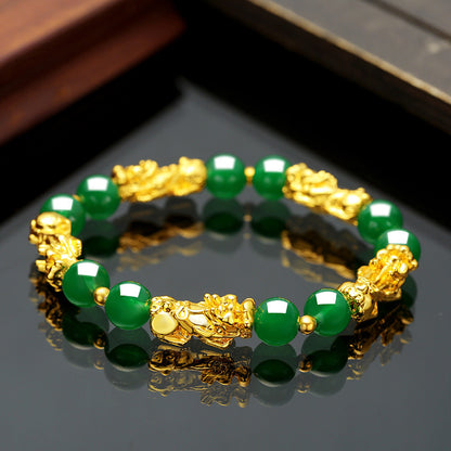 Obsidian bracelet 262961285090