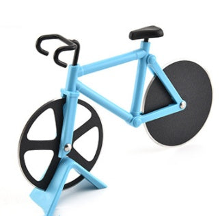Pizza Cutter Stainless Steel Bicycle Shape Wheel Bike Roller Pizza Chopper Slicer Pizza Cutting Knife Kitchen Tools 264035208