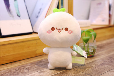Long Grass Face Dumpling Doll Pillow Plush Toy 2652257383041