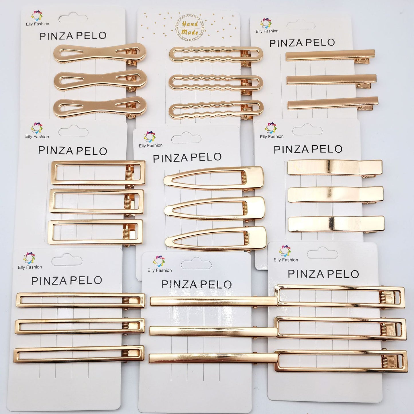 Hair Card Alloy Hollow Duckbill Square Clip 2658e736 c9e0 4907 bdf2 2bf859477459