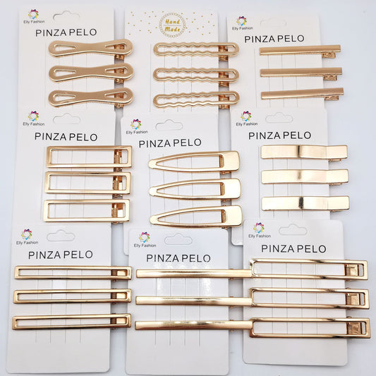 Hair Card Alloy Hollow Duckbill Square Clip 2658e736 c9e0 4907 bdf2 2bf859477459