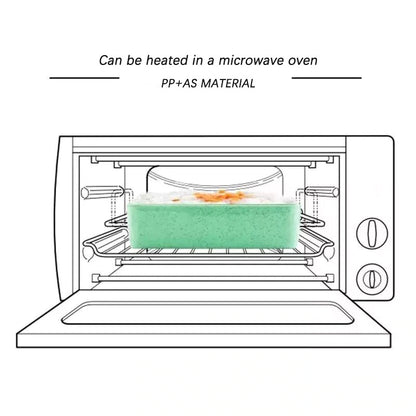 Separate Microwave Oven Light Lunch Box 26680258878