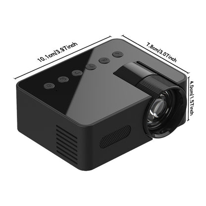 YT100 Home Mini Portable Mini Projector HD Home Wireless Mini Phone Projection 266c2137 3e6f 4a2d 82ad 0896118f2aad