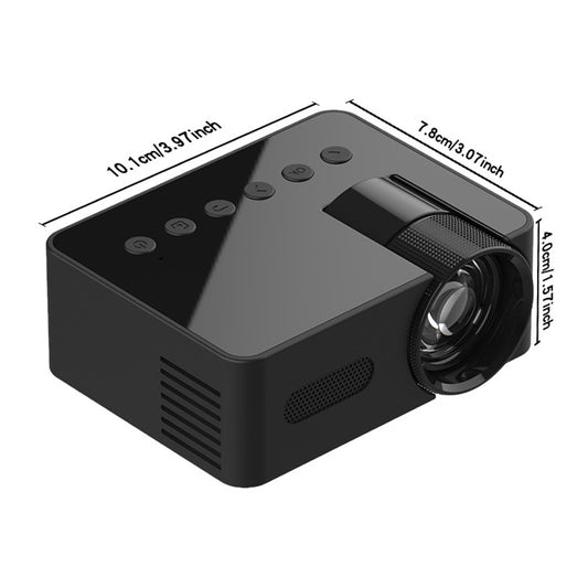 YT100 Home Mini Portable Mini Projector HD Home Wireless Mini Phone Projection 266c2137 3e6f 4a2d 82ad 0896118f2aad