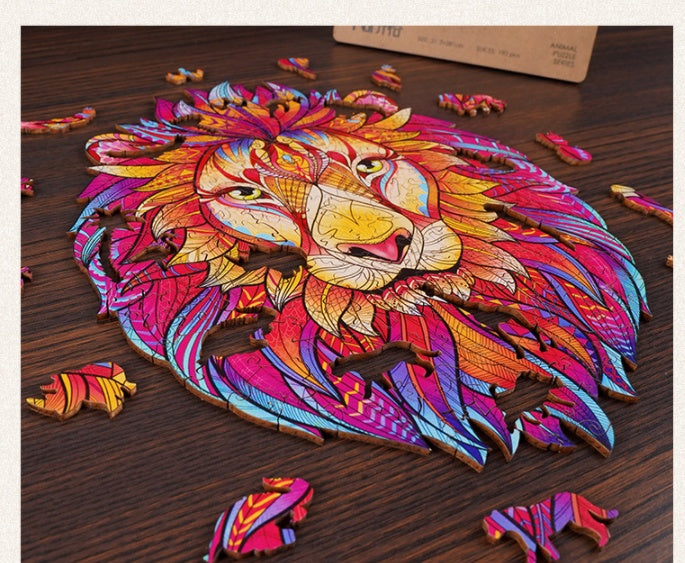 DIY Wooden Puzzles Animal Shaped The Best Christmas Gift Wooden Puzzles 267578062216