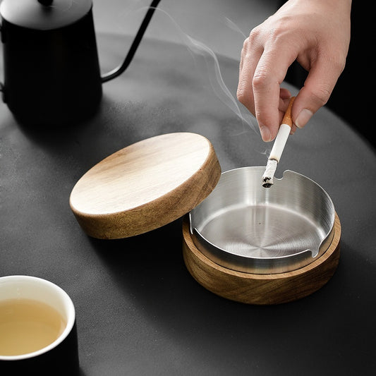 Round Ashtray Home Living Room With Lid Prevent Fly Ash 26770c55 0c38 457f 8259 7e2ae7c0ac80 trans