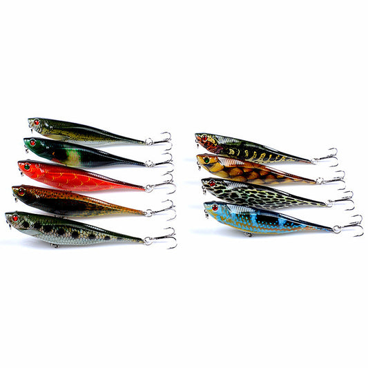 Luya Bait Painted Plastic Fishing Bait 2679780195091