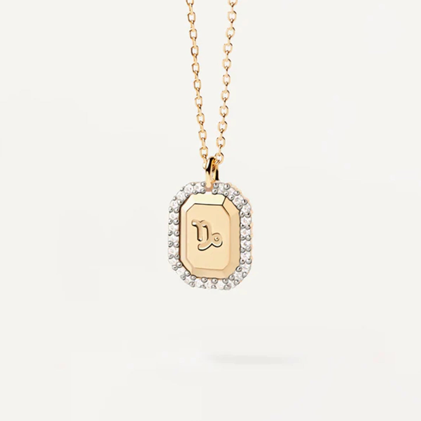 S925 Sterling Silver Twelve Constellation White Zircon Ladies' Pendant Necklace 2679f7ee 16ea 42d4 8a71 8e2f9da5ea22