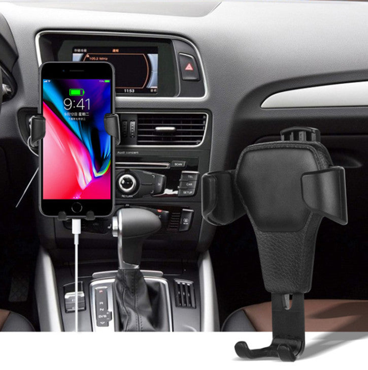 Car Phone Holder For Phone In Car Air Vent Mount Stand No Magnetic Mobile Phone Holder Universal Gravity Smartphone Cell Supp