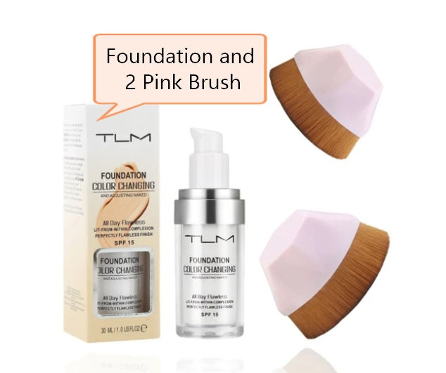 Temperature Liquid Foundation Concealer Portable Natural Color  Makeup Foundation BB Concealer 2683432833924