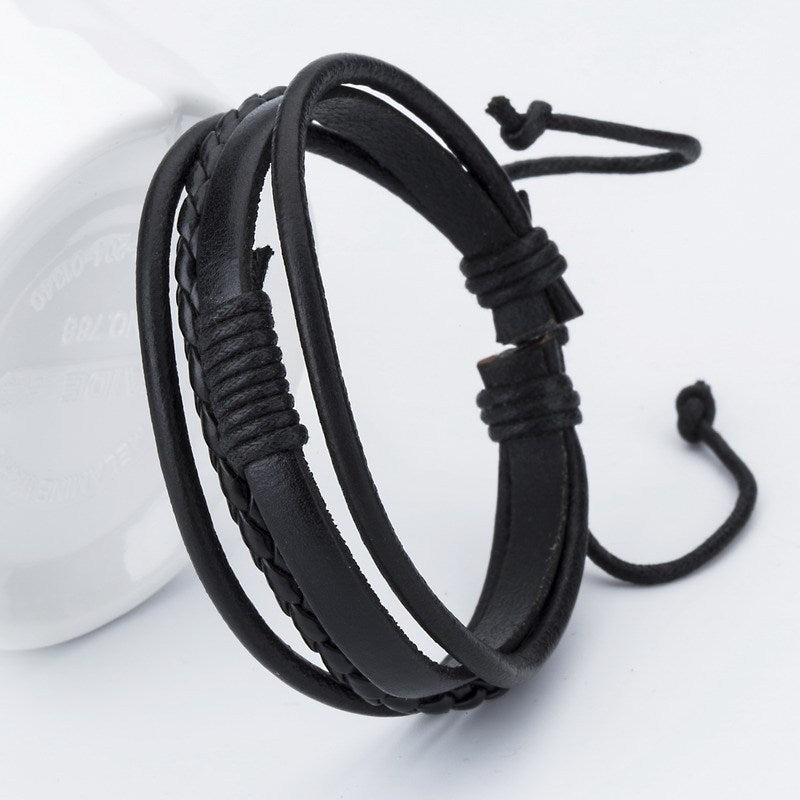 Multilayer leather bracelet 2683977613391