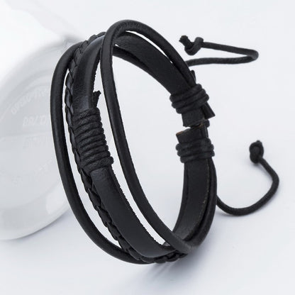 Multilayer leather bracelet 2683977613391