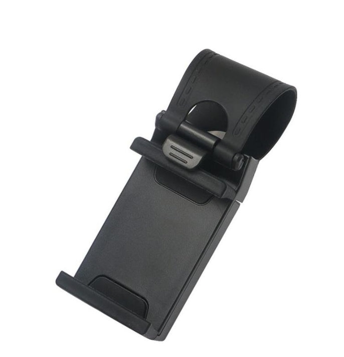 Car Steering Wheel Phone Clip Mount Holder Universal Bike Auto Camera GPS Stand Bracket For Phone - 图片 14