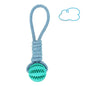 Dog Toys Balls Interactive Treat Rope Rubber Leaking Balls For Small Medium Dogs Chewing Bite Resistant Pet Tooth Cleaning 26