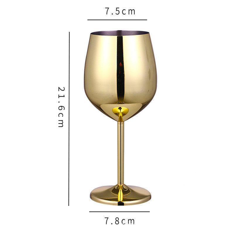 Stainless steel champagne glass and red wine cup 268691656051