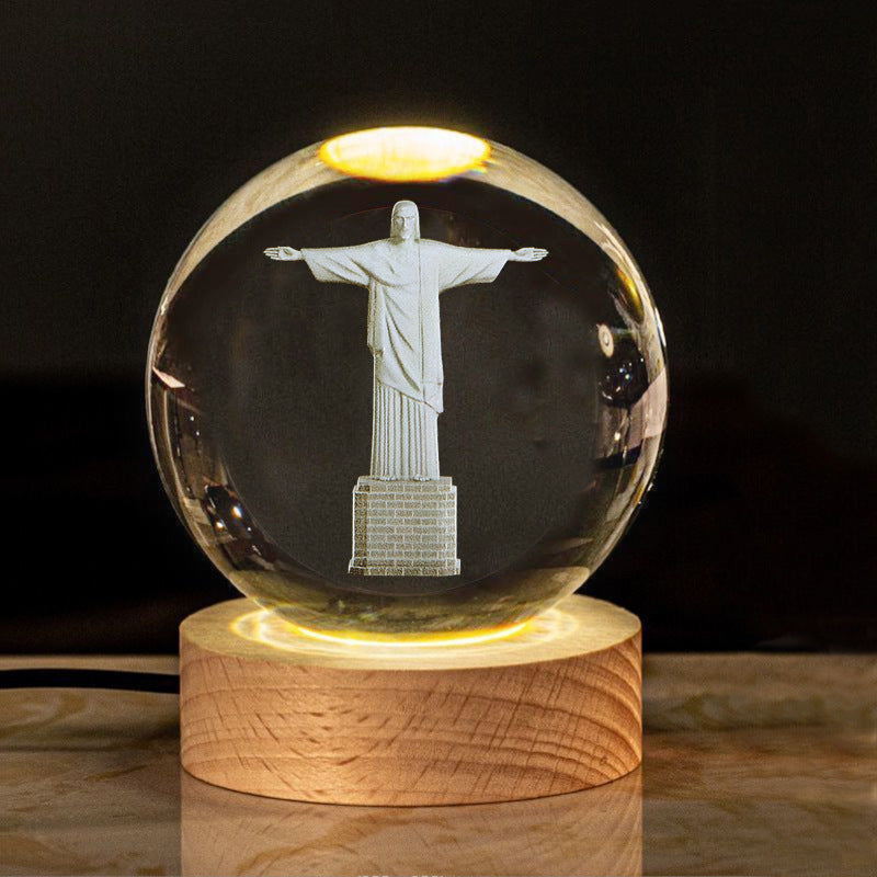 Creative Glow Crystal Cross Church Office Desk Surface Panel Ornaments 2686e5f8 44f1 418d 8bfa 929c2b56d8ac