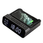15W Three-in-one Wireless Charger Temperature Tester Multi Alarm Clock Fast Charging Mobile Phone Usb Charger Charging Station - HD Wireless Product #12