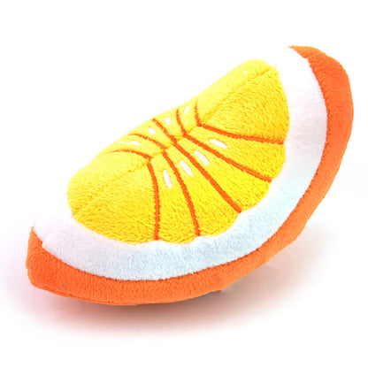 Gooddog, Dog, Plush Vocal Toys, Fruits, Cartoons, Pets, Cats, Toys, Pet Supplies 2688175084014