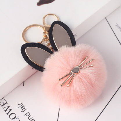 Faux Fur Ball Ladies Bag Key Chain Car Pendant 269af397 8066 4ee4 8b1f 01e05d6cd0cc